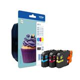 Brother LC-123 RBWBP, cartridge (multipack 3 colors)