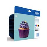 Brother LC-123 VALBP, cartridge (multipack black + 3 colors)