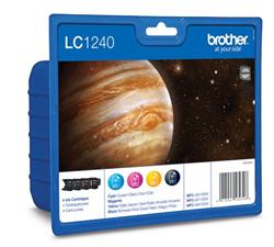 Brother LC-1240 VALBP, cartridge (multipack black + 3 colors)