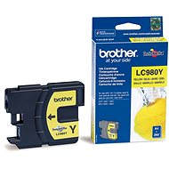 Brother LC-980Y (inkoust, yellow, 260 str.)