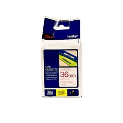 Brother TZe-262, kazeta 36mm, bílá/červená