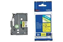 Brother TZe-631, kazeta 12mm, žlutá/černá