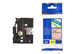 Brother TZe-B51, páska 24mm, signální oranžová/černá