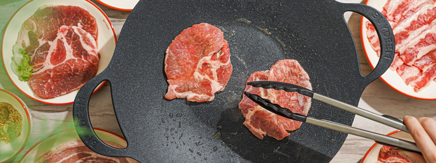 BUYDEEM Cast Aluminum Nonstick Frying Pan 30 cm, model CP102, color Mellow Yellow