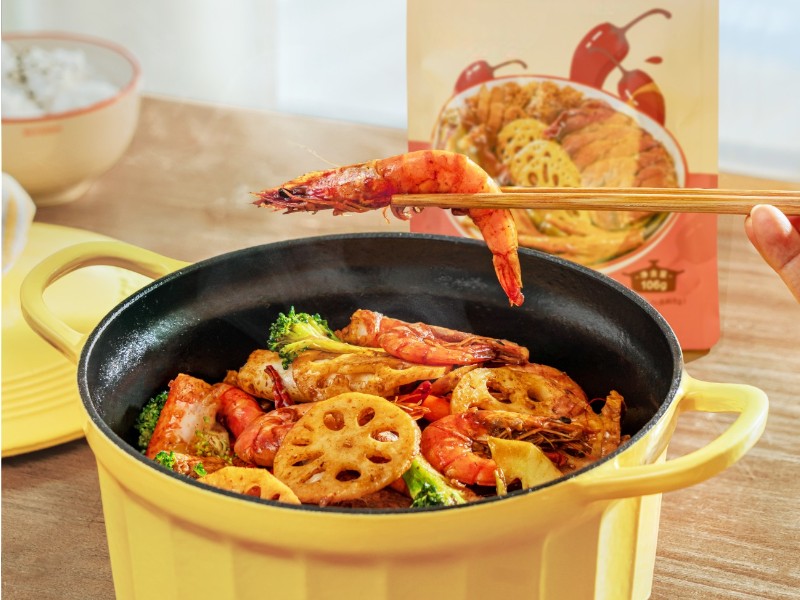 BUYDEEM CP521, Enameled Cast Iron Dutch Oven 2,9L, color Mellow Yellow