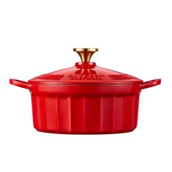 BUYDEEM Enameled Cast Iron Dutch Oven CP521-KR 2,9L, model CP521, color Koi Red