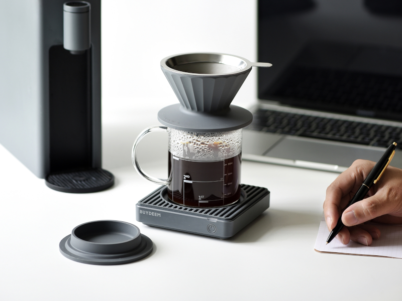BUYDEEM filtr kávy CD1024, barva šedá
