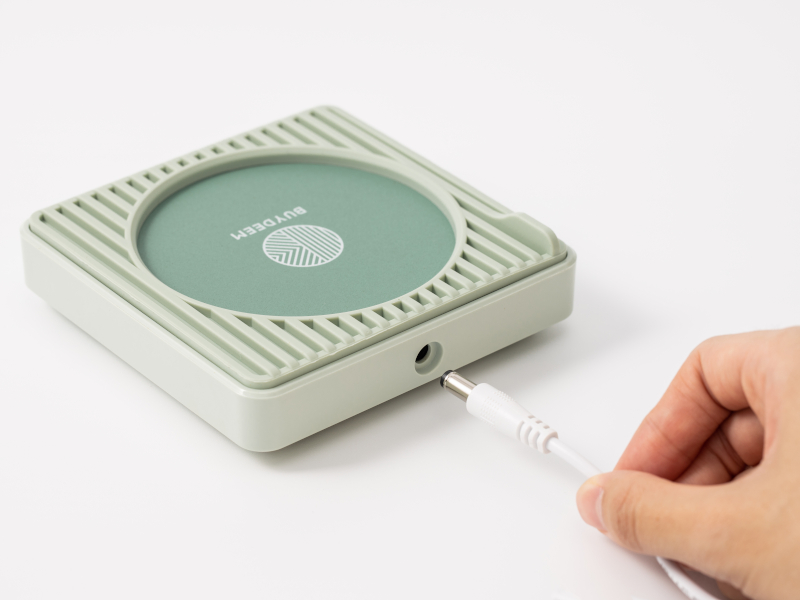 BUYDEEM Mug/coffee warmer, model OA2001, color Cozy Greenish