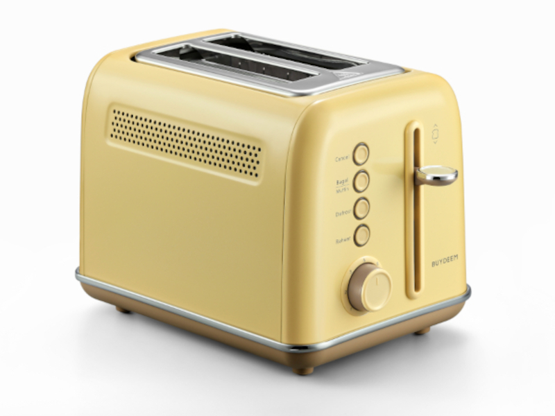 BUYDEEM Topinkovač 2 sloty DT620E, barva žlutá