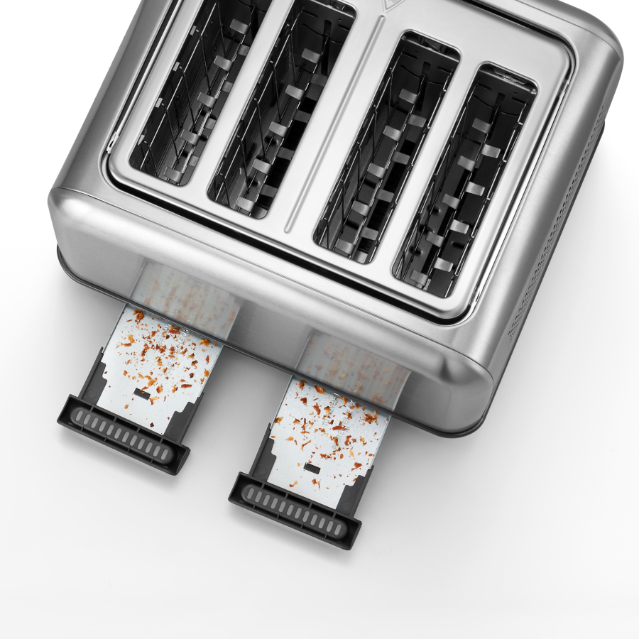 BUYDEEM Topinkovač 4 sloty DT640E, barva nerez