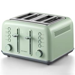 BUYDEEM Topinkovač 4 sloty DT640E, barva zelená