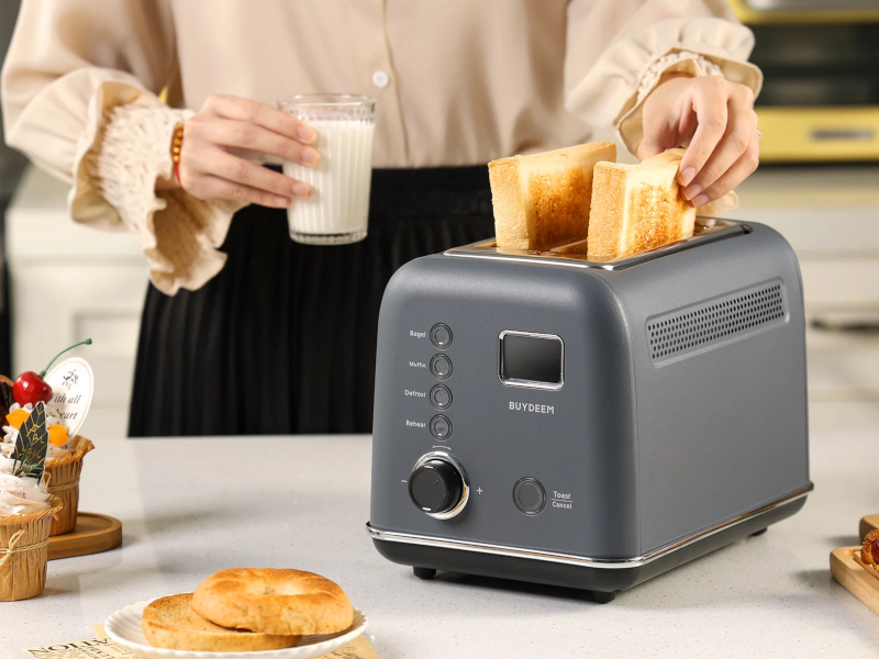 BUYDEEM Topinkovač automatický 2 sloty DT730E, barva šedá