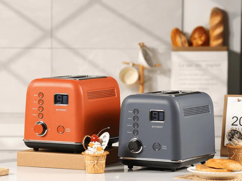 BUYDEEM Topinkovač automatický 2 sloty DT730E, barva šedá