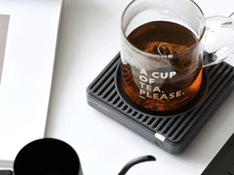 BUYDEEM Zahřívač šálků OA2001, color Ink Grey