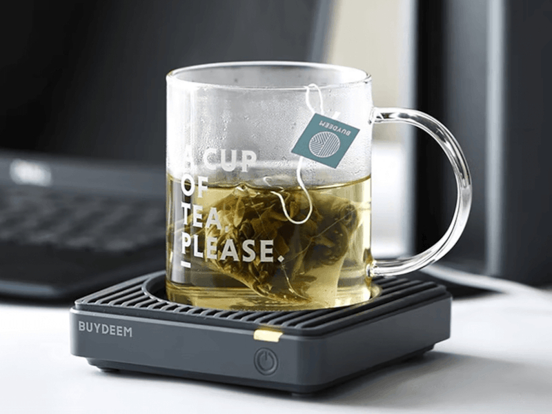 BUYDEEM Zahřívač šálků OA2001, color Ink Grey