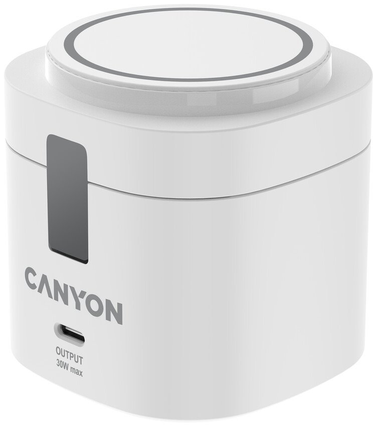 Canyon 4 in 1 Wireless Charging Stand OnCharge 405 qi2 ADAPTER, 30W White