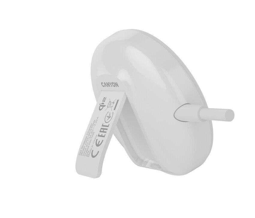 CANYON Bezdrátová nabíječka podložka WS-105 15W Qi2 White