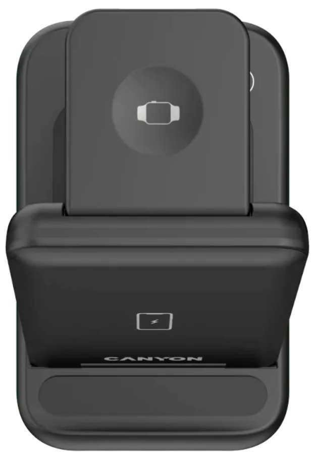 Canyon Bezdrátová nabíječka WS-304 BL, QC18W, 3v1