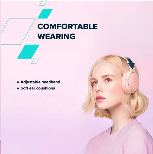 CANYON bezdrátová sluchátka OnRiff 4, BT 5.3, USB-C, baterie 500 mAh, mic., 40mm měniče, černé