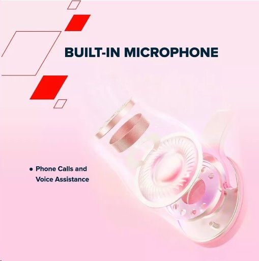 CANYON bezdrátová sluchátka OnRiff 4, BT 5.3, USB-C, baterie 500 mAh, mic., 40mm měniče, modré