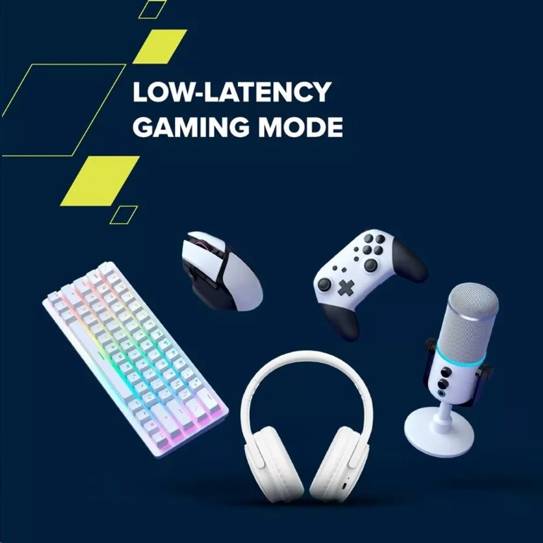 CANYON bezdrátová sluchátka OnRiff 4, BT 5.3, USB-C, baterie 500 mAh, mic., 40mm měniče, růžové