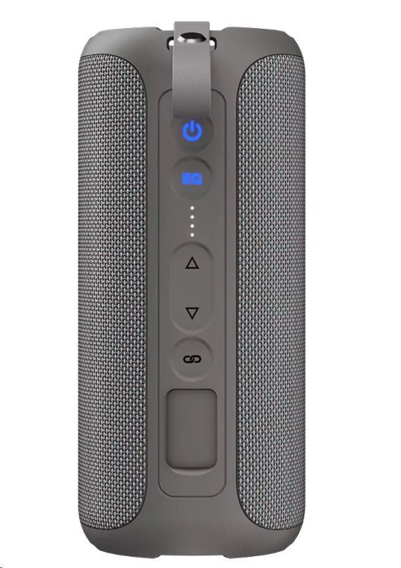 CANYON bezdrátový reproduktor OnMove 15, 40W, BT 5.0, SD, AUX, mic., režim TWS, IPX6, 6 hodin přehrávání, RGB, béžová