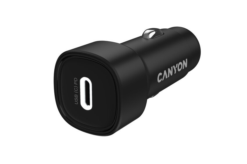 CANYON car charger OnDrive 30 PD 30W USB-C Black