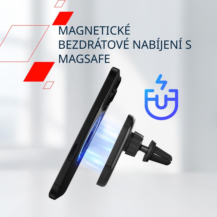 CANYON car charger OnGrip 105 15W Qi2 Wireless White