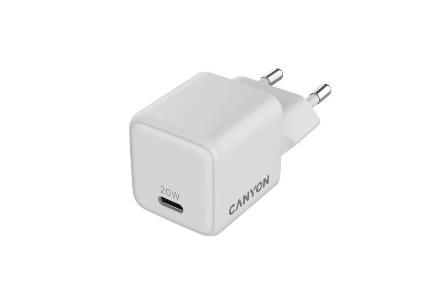 CANYON charger CU20C GaN 20W 1xPD EU White