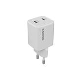 CANYON charger CU35CC GaN 35W 2xPD EU White