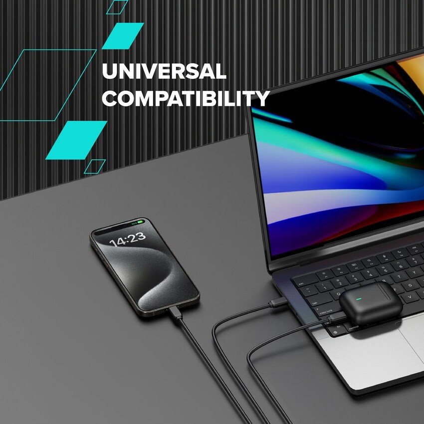 CANYON charger CU65ACC GaN 65W 2xPD 1xQC EU White