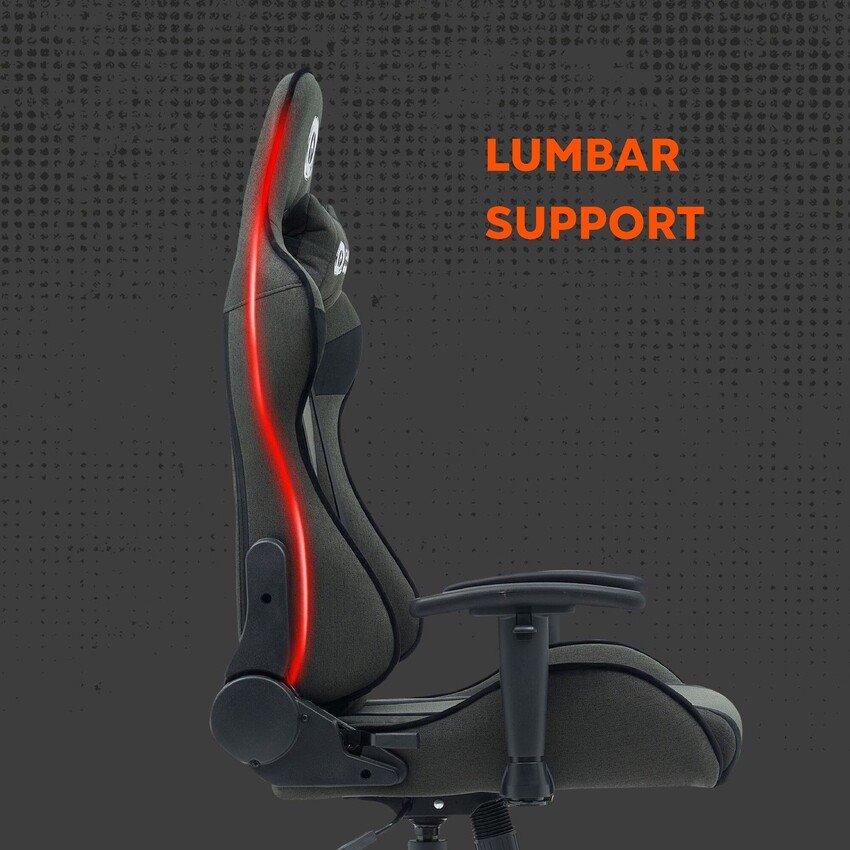 CANYON gaming chair Crest FCH01 Fabric Grey