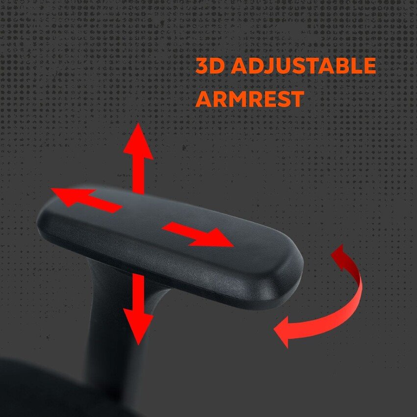 CANYON gaming chair Ventra MOCH01 Mesh Black