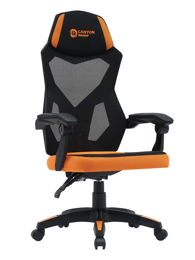 CANYON gaming chair Wave MCH02 Mesh Black Orange