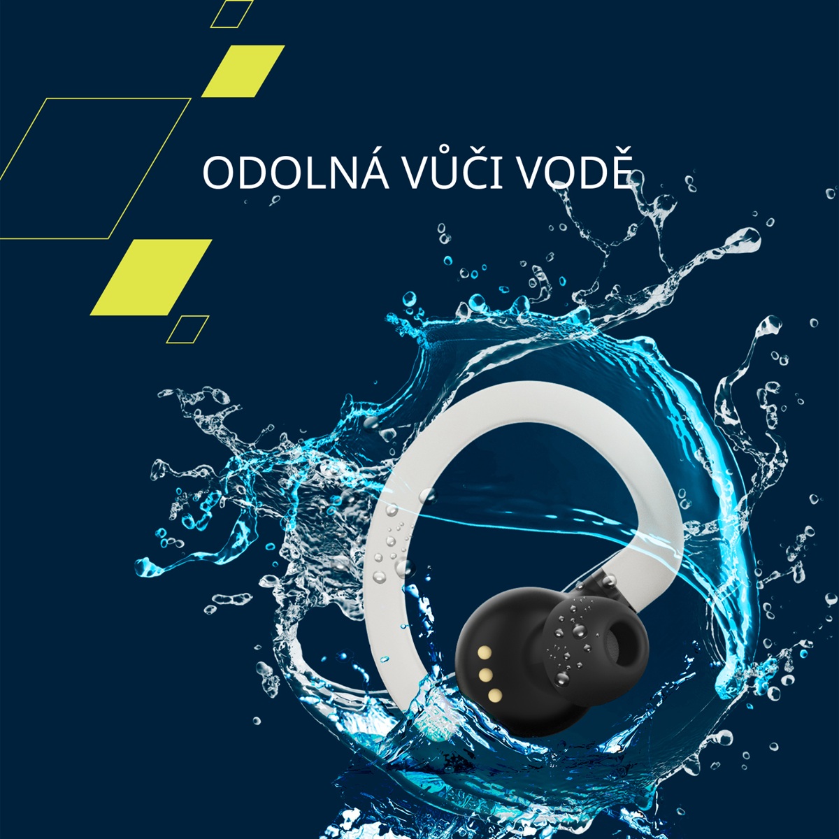 CANYON headset OnRun 11 Sport Wireless charge White