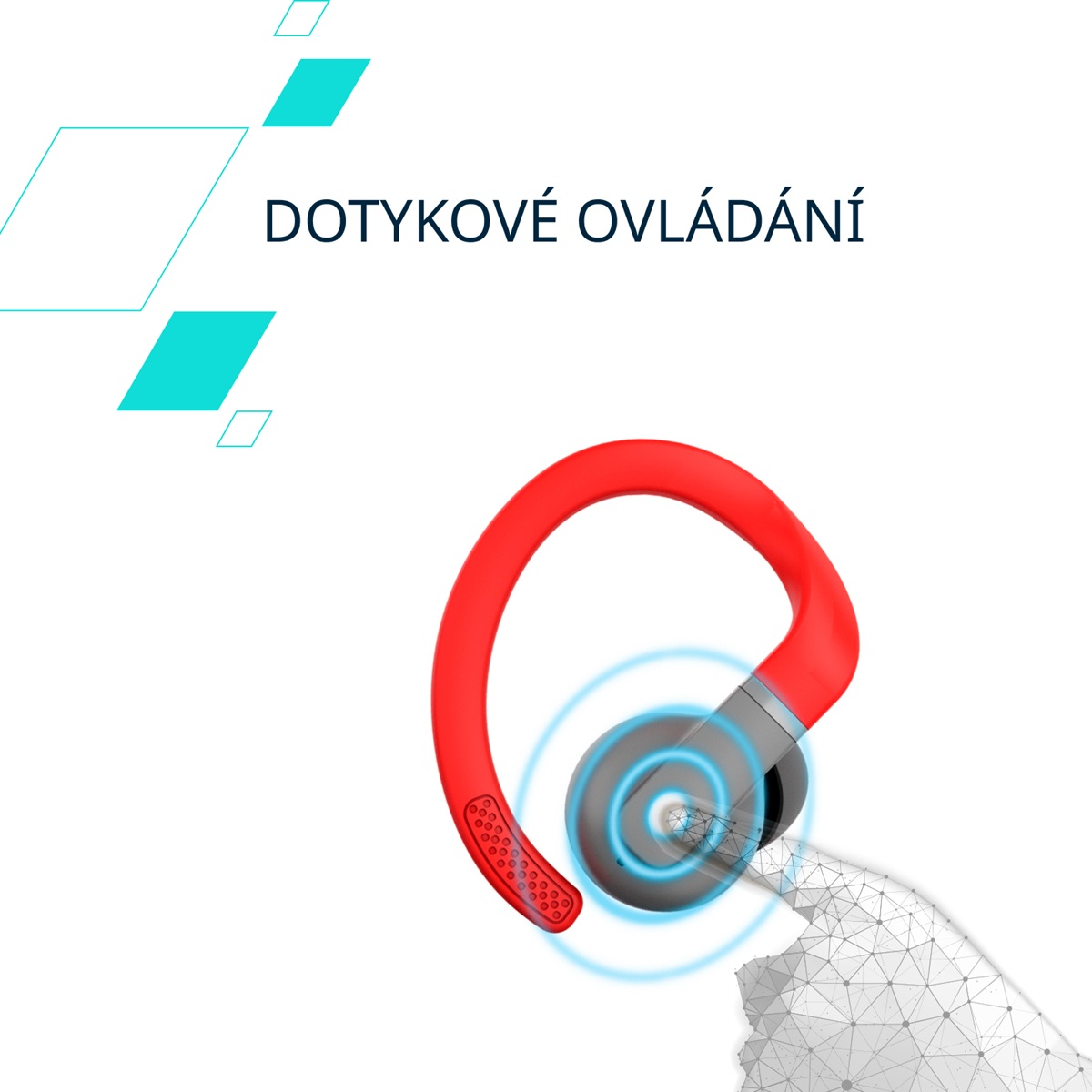 CANYON headset OnRun 11 Sport Wireless charge White