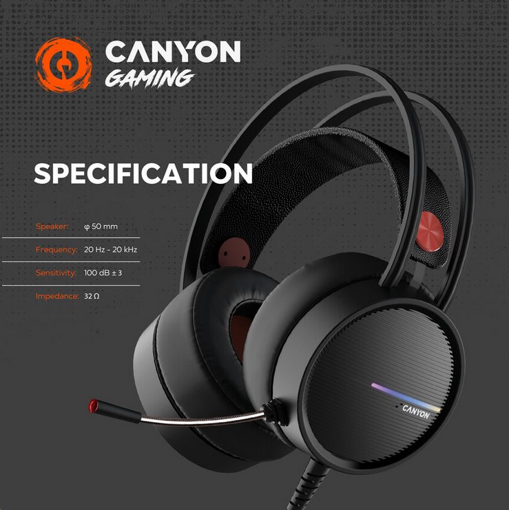 Canyon gaming headset CND-SGHS7