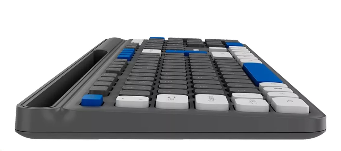 CANYON HKB-W03 bezdrátová CS klávesnice 2,4 Ghz, 105 kláves, 10 mil. stisků, šedá