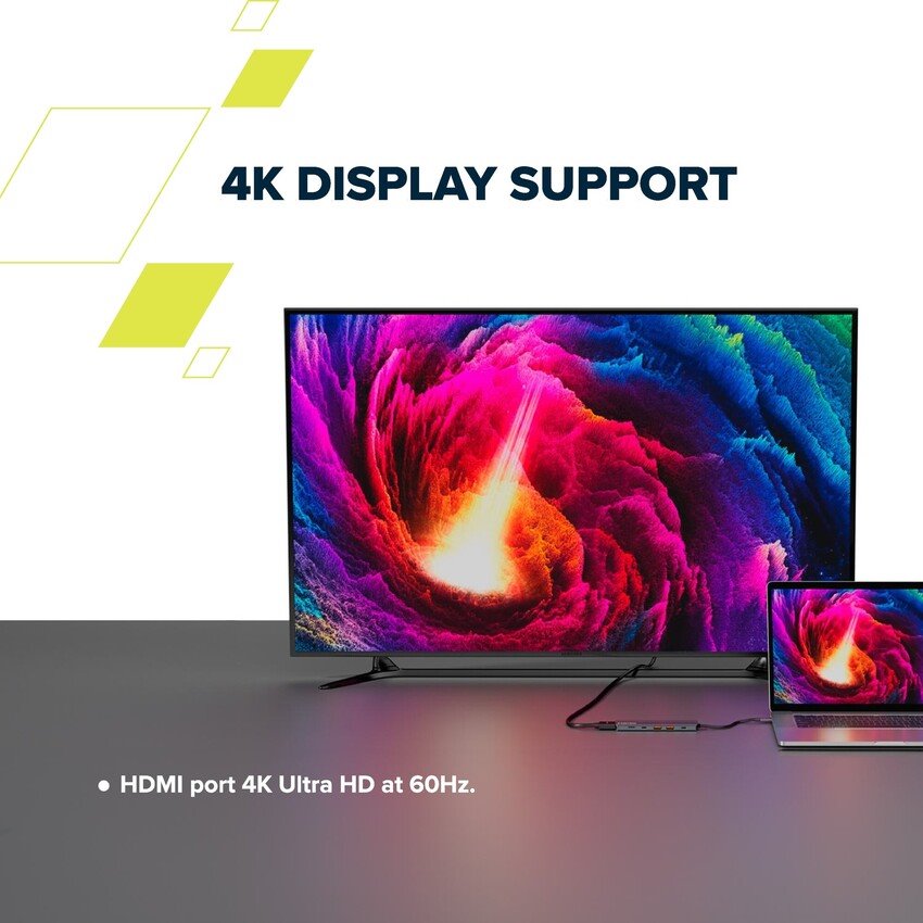 CANYON hub DS-17 6in1 4k USB-C Grey