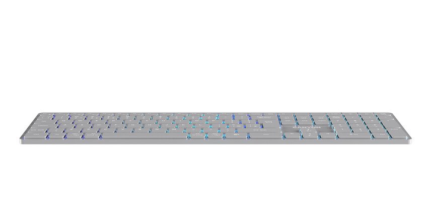 CANYON klasická USB klávesnice, omývatelná, černá