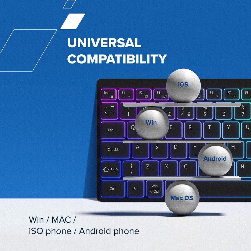 CANYON klasická USB klávesnice, omývatelná, černá