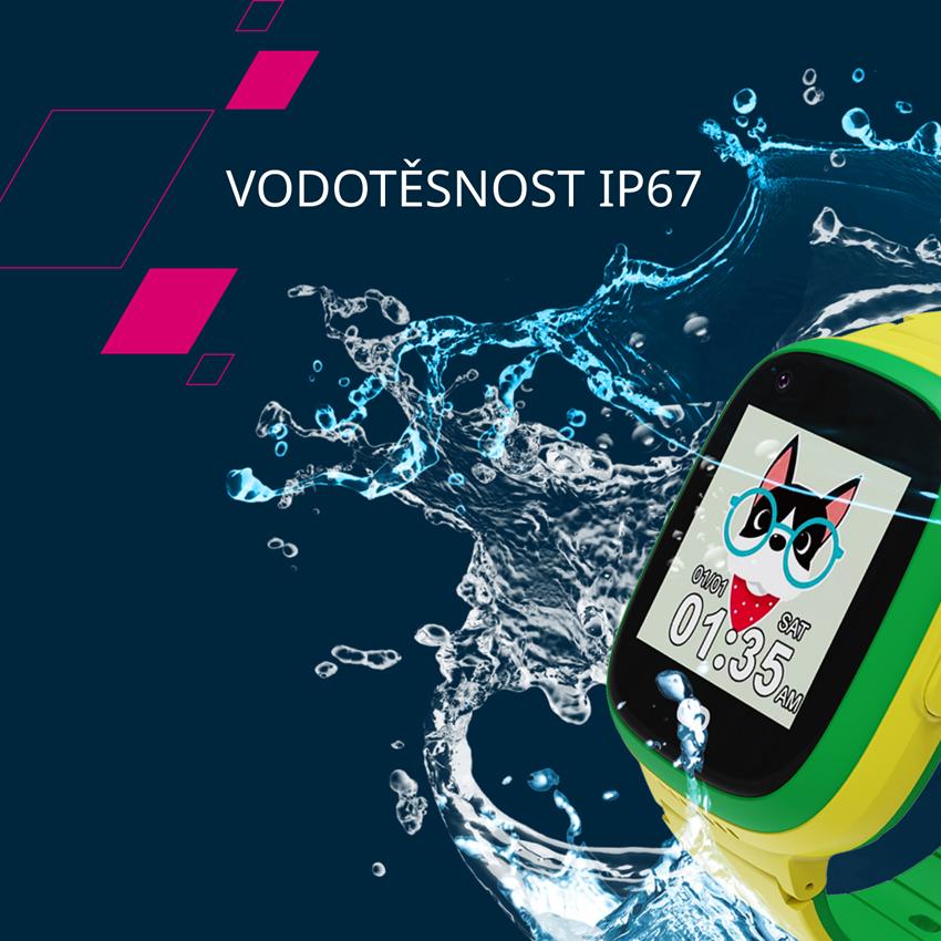 CANYON kids watch Sunny KW-48 Video 4G GPS Games&Music Blue