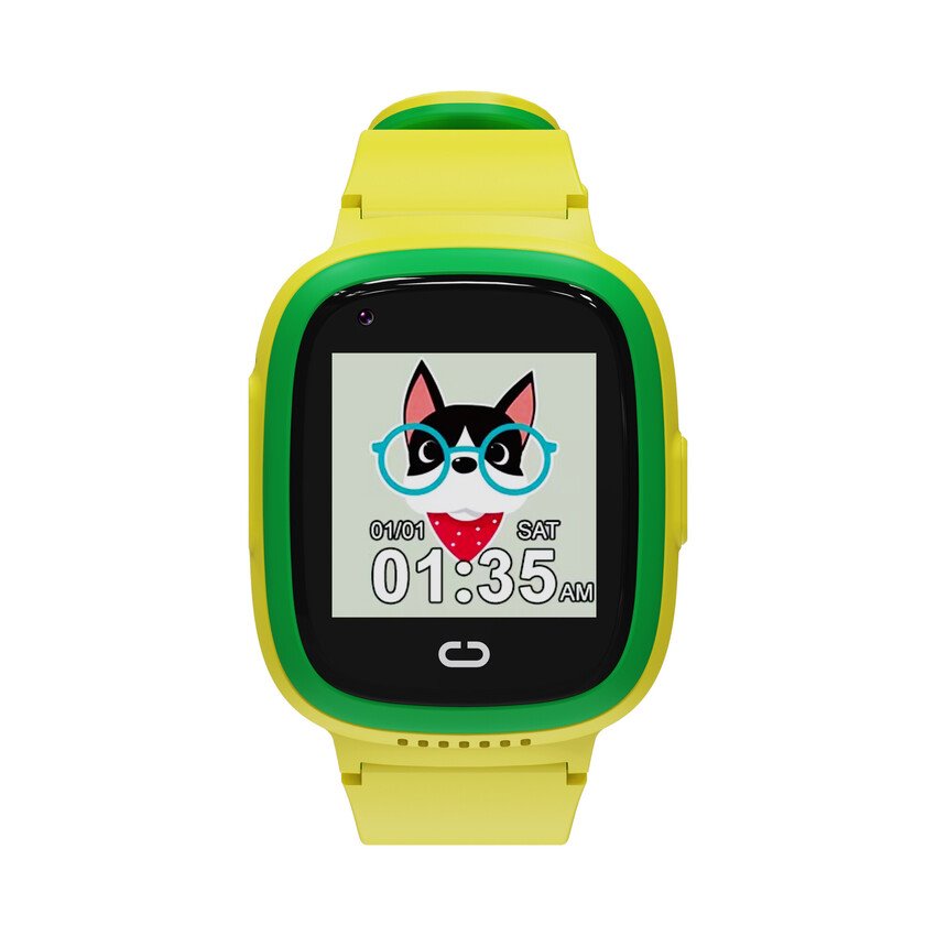 CANYON kids watch Sunny KW-48 Video 4G GPS Games&Music Green