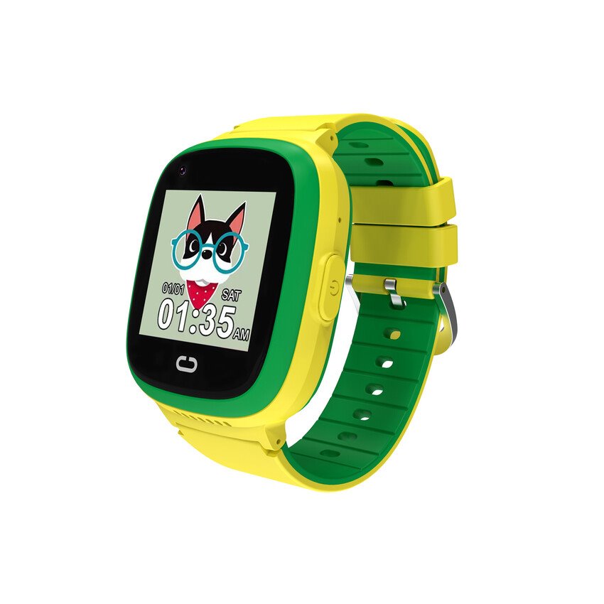 CANYON kids watch Sunny KW-48 Video 4G GPS Games&Music Green