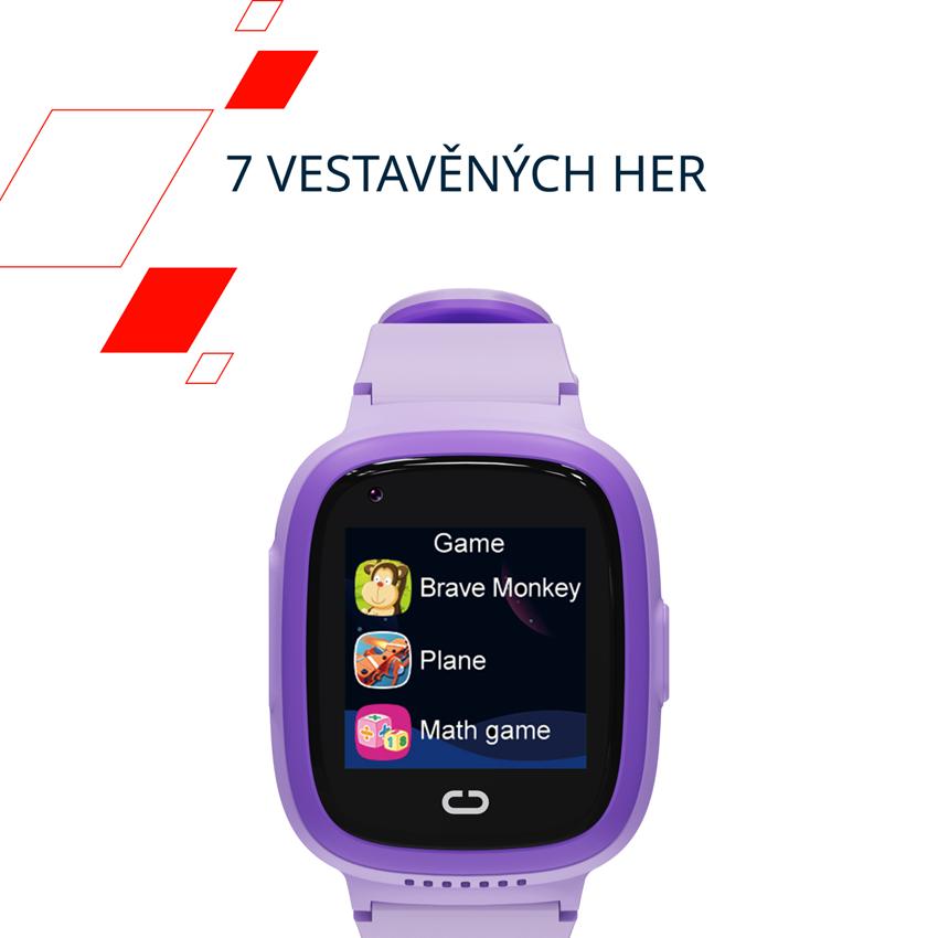 CANYON kids watch Sunny KW-48 Video 4G GPS Games&Music Green