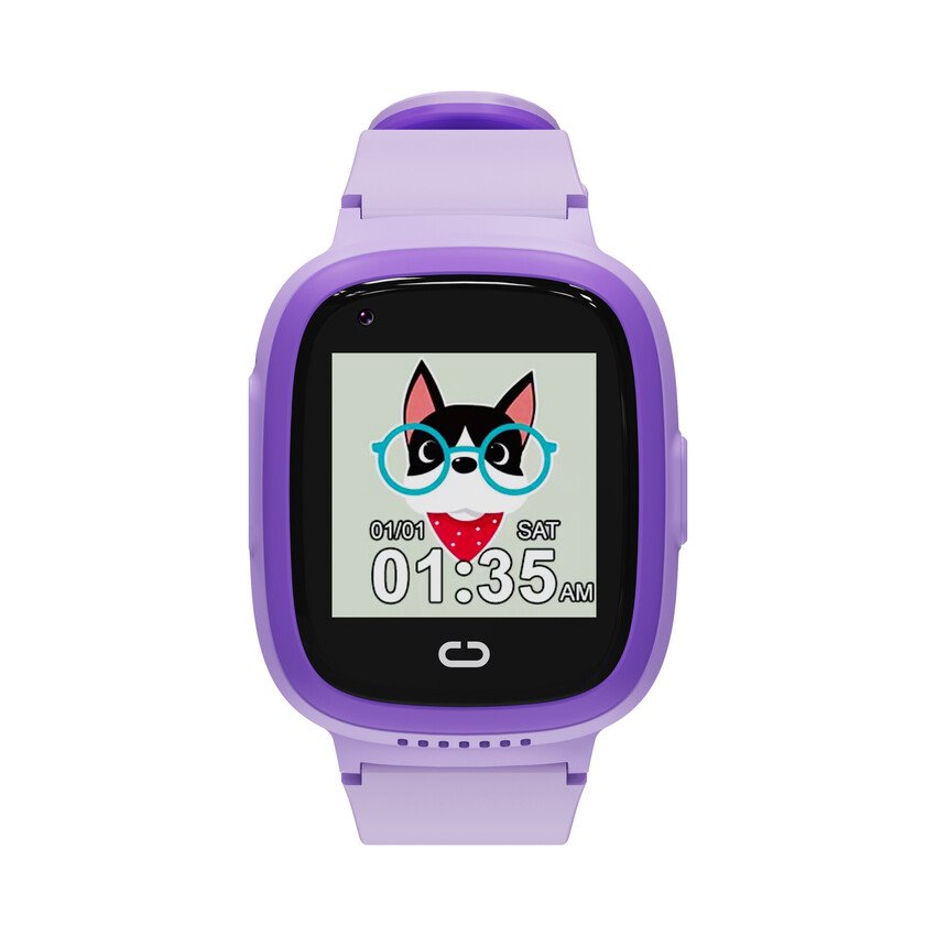 CANYON kids watch Sunny KW-48 Video 4G GPS Games&Music Violet