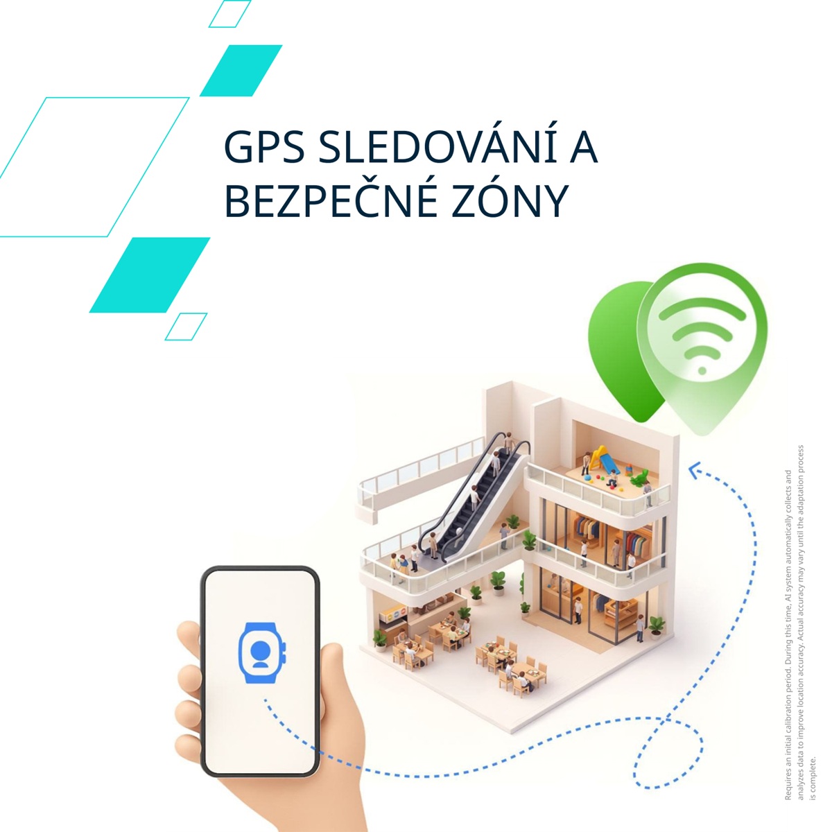 Canyon Kids Watch ZEFIR KW-49 E-SIM 4G, Blue