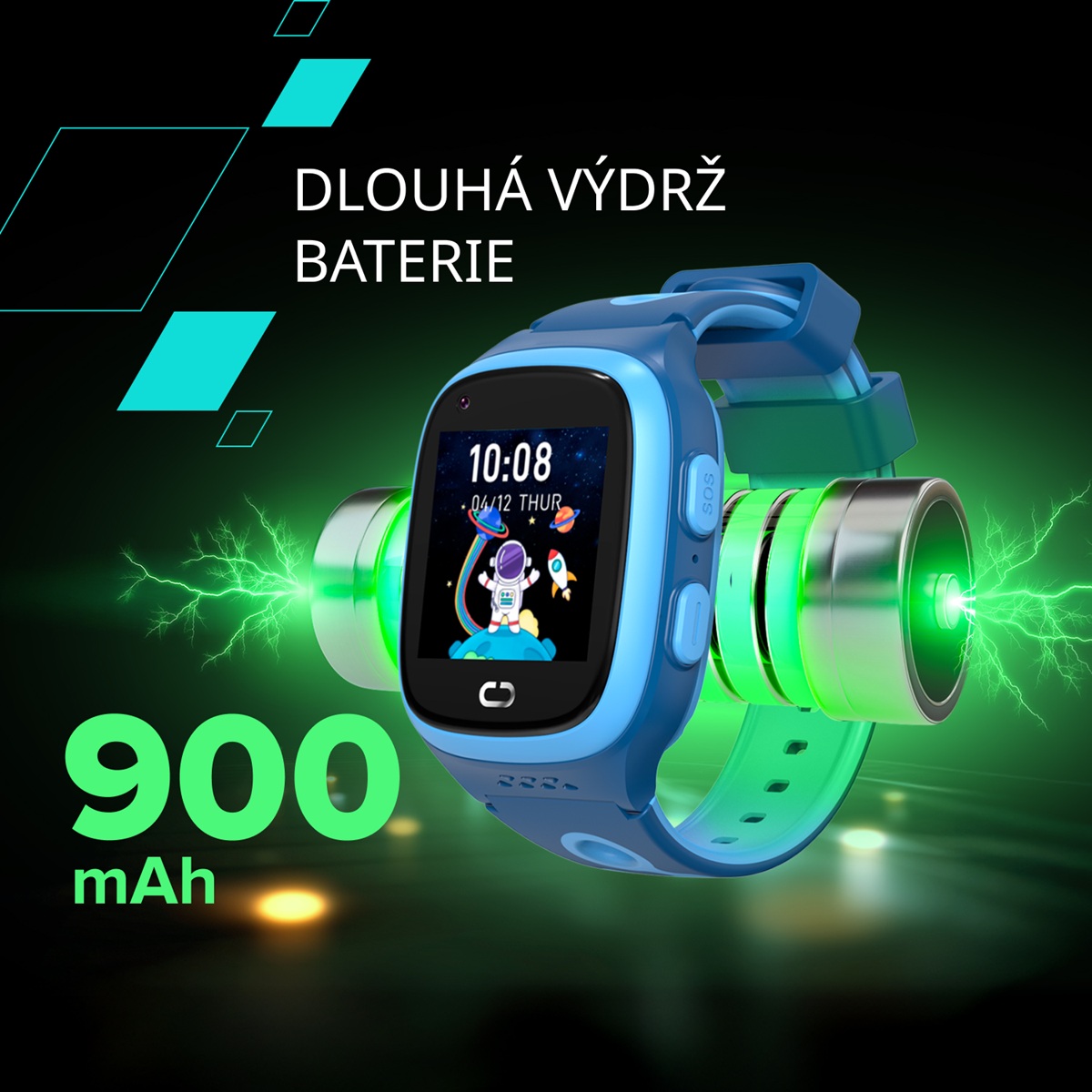 Canyon Kids Watch ZEFIR KW-49 E-SIM 4G, Pink