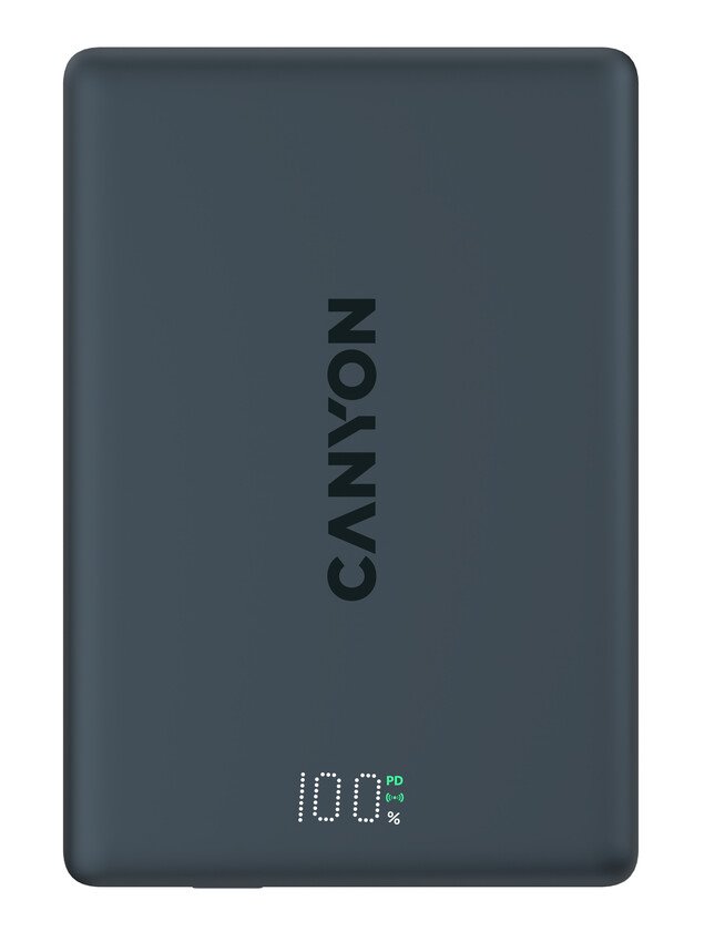 CANYON magnetic power bank OnPower 500, Black