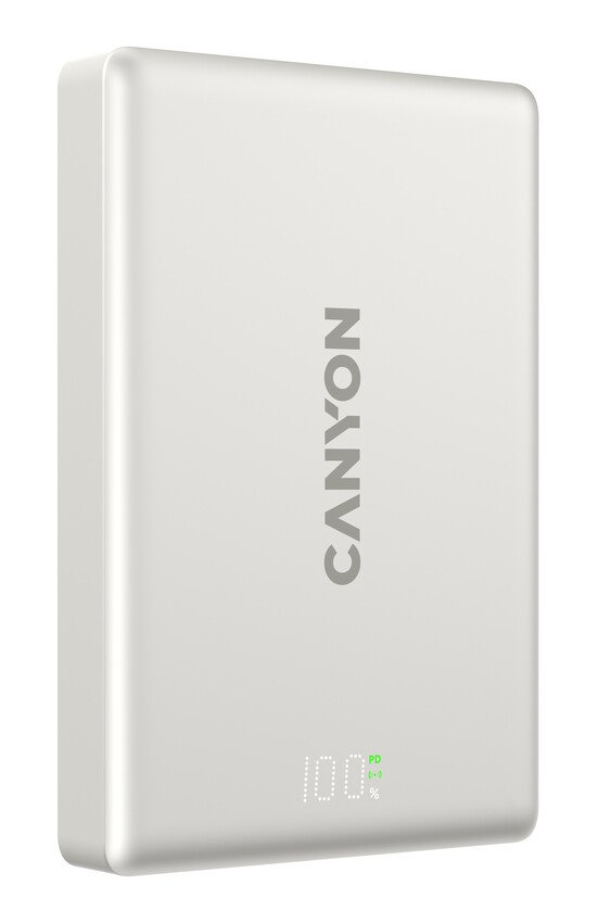 CANYON magnetic power bank OnPower 511 PD20W 10000mAh Aluminium Interstellar Black